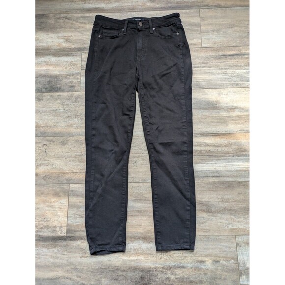 Paige Hoxton Ultra Skinny Jean Women's  27 Black 26" Inseam Onyx High-Rise - Picture 1 of 6